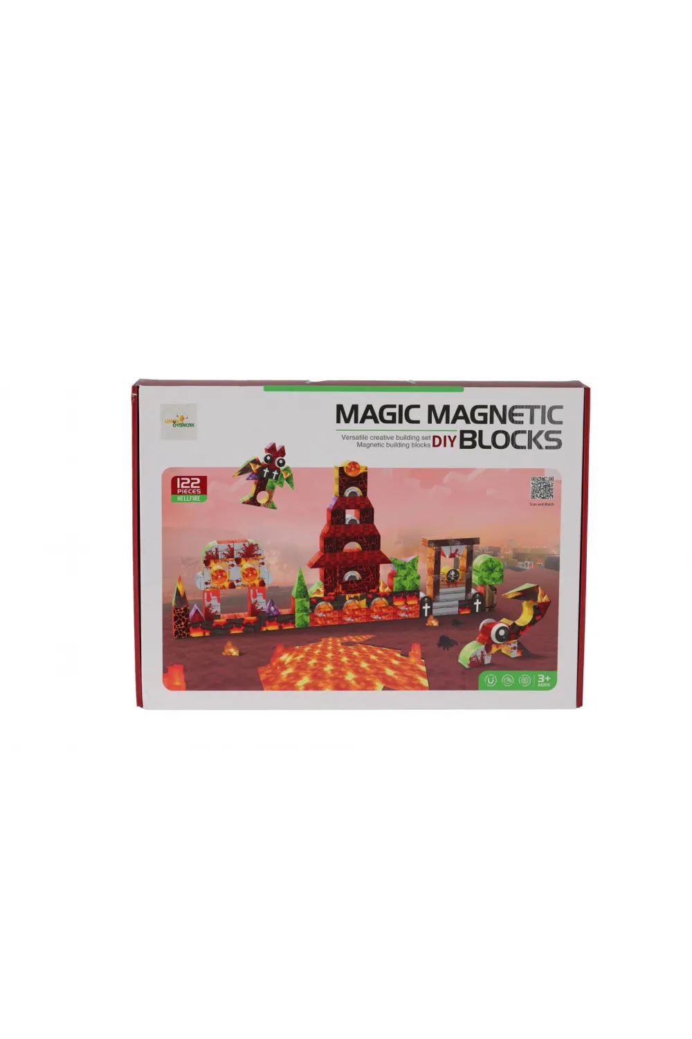 66011 MANYETİK PUZZLE 122 PARÇA