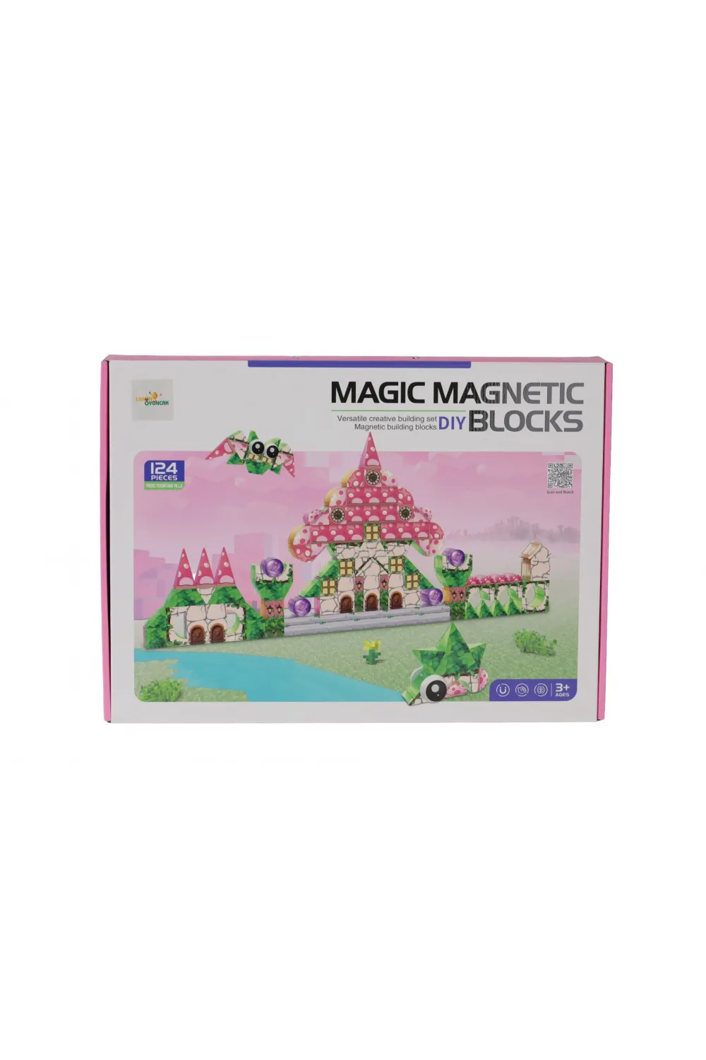 6602 MANYETİK PUZZLE 124 PARÇA