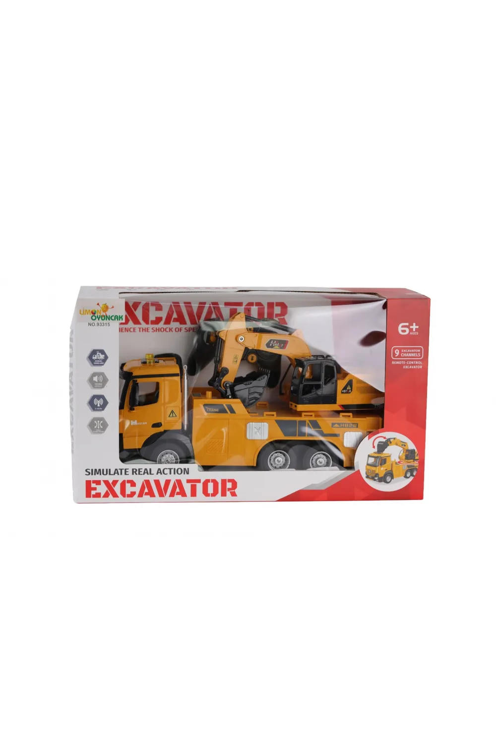 93315 ŞARJLI KUMANDALI 9 KANALLI İŞ MAKİNESİ