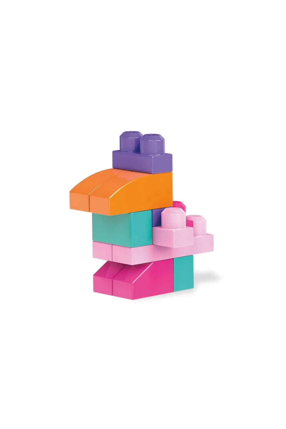 CYP67 MEGA BLOKS® 60 parçalı Blok Torbaları 2 asorti - Mavi - Pembe +1 yaş
