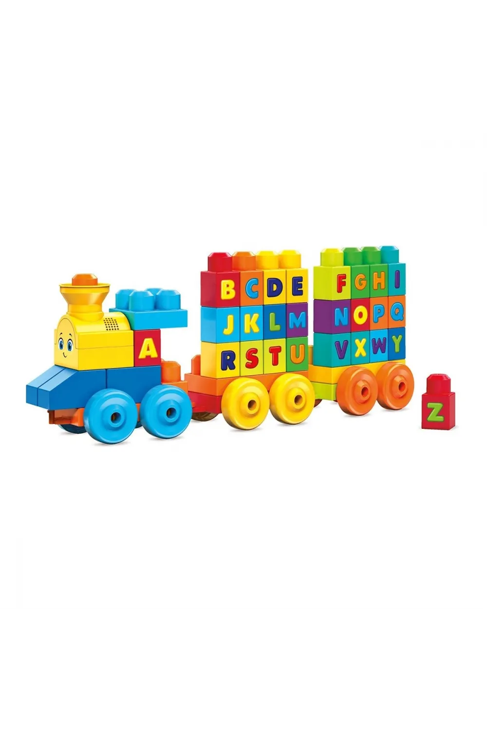 FWK22 MEGA BLOKS® Müzikli Alfabe Treni 50 parça +1 yaş