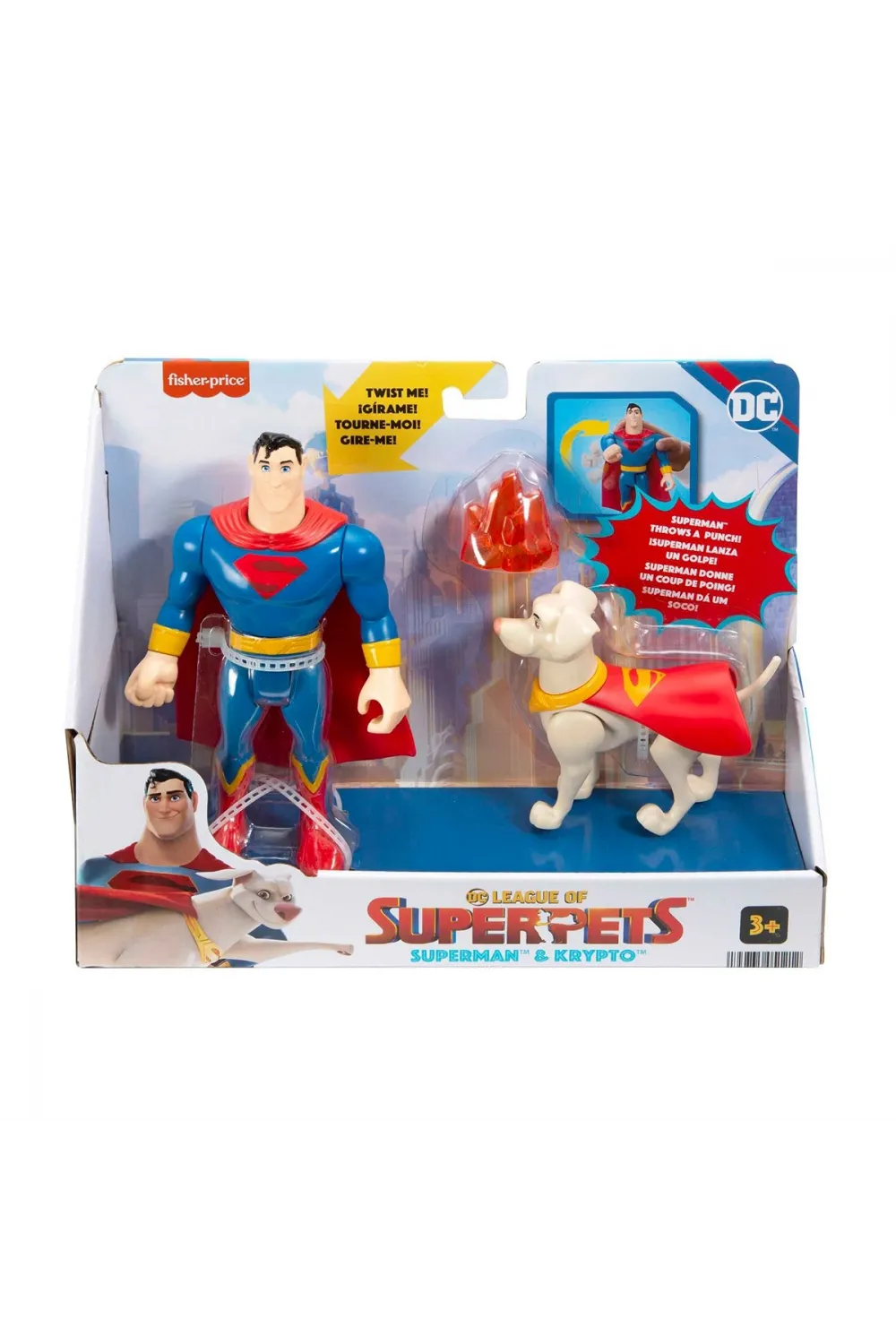 HGL01 Imaginext DC League of Super Pets -  Kahramanlar ve Hayvanlar