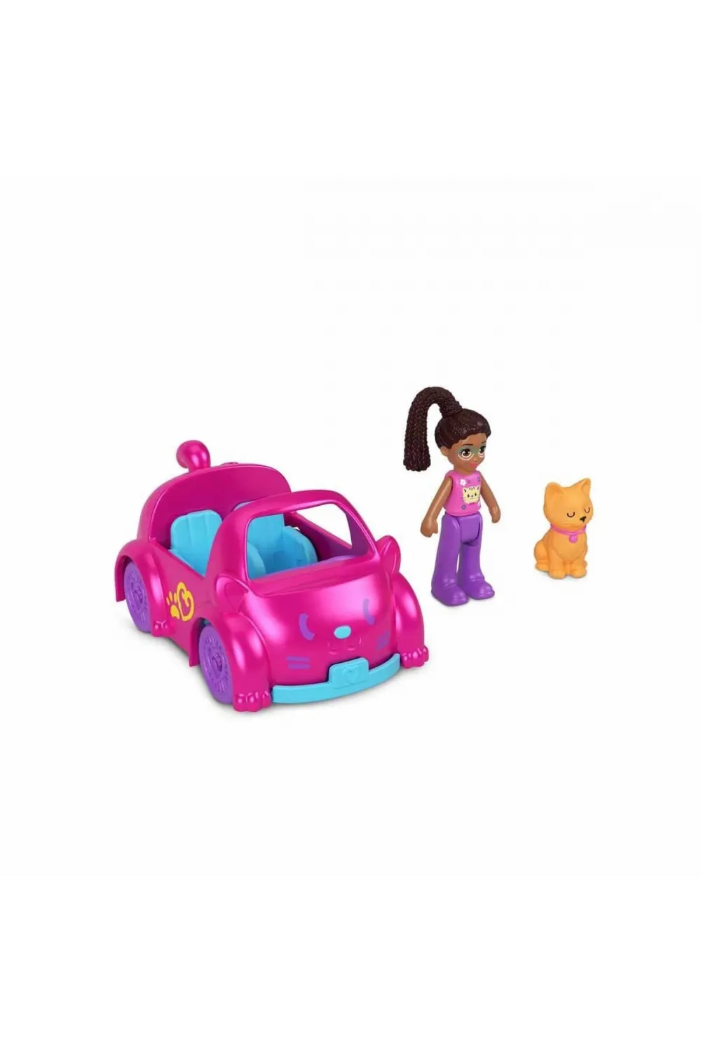 HKV55 Polly Pocketın Muhteşem Araçları Oyun Setleri