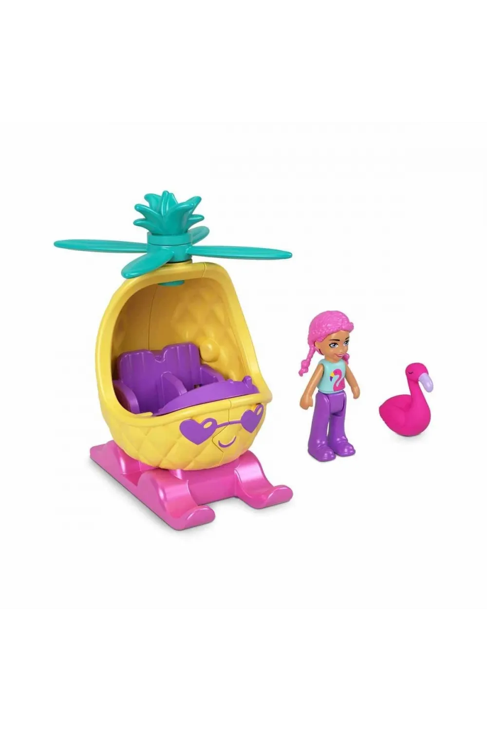 HKV55 Polly Pocketın Muhteşem Araçları Oyun Setleri