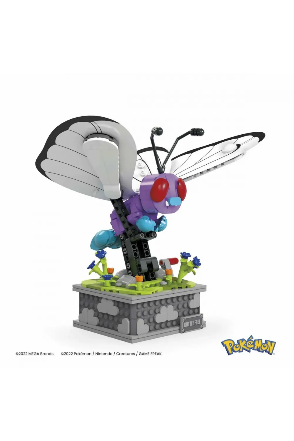 HKT22 MEGA™ Pokémon™ Motion Butterfree 582 parça +12 yaş