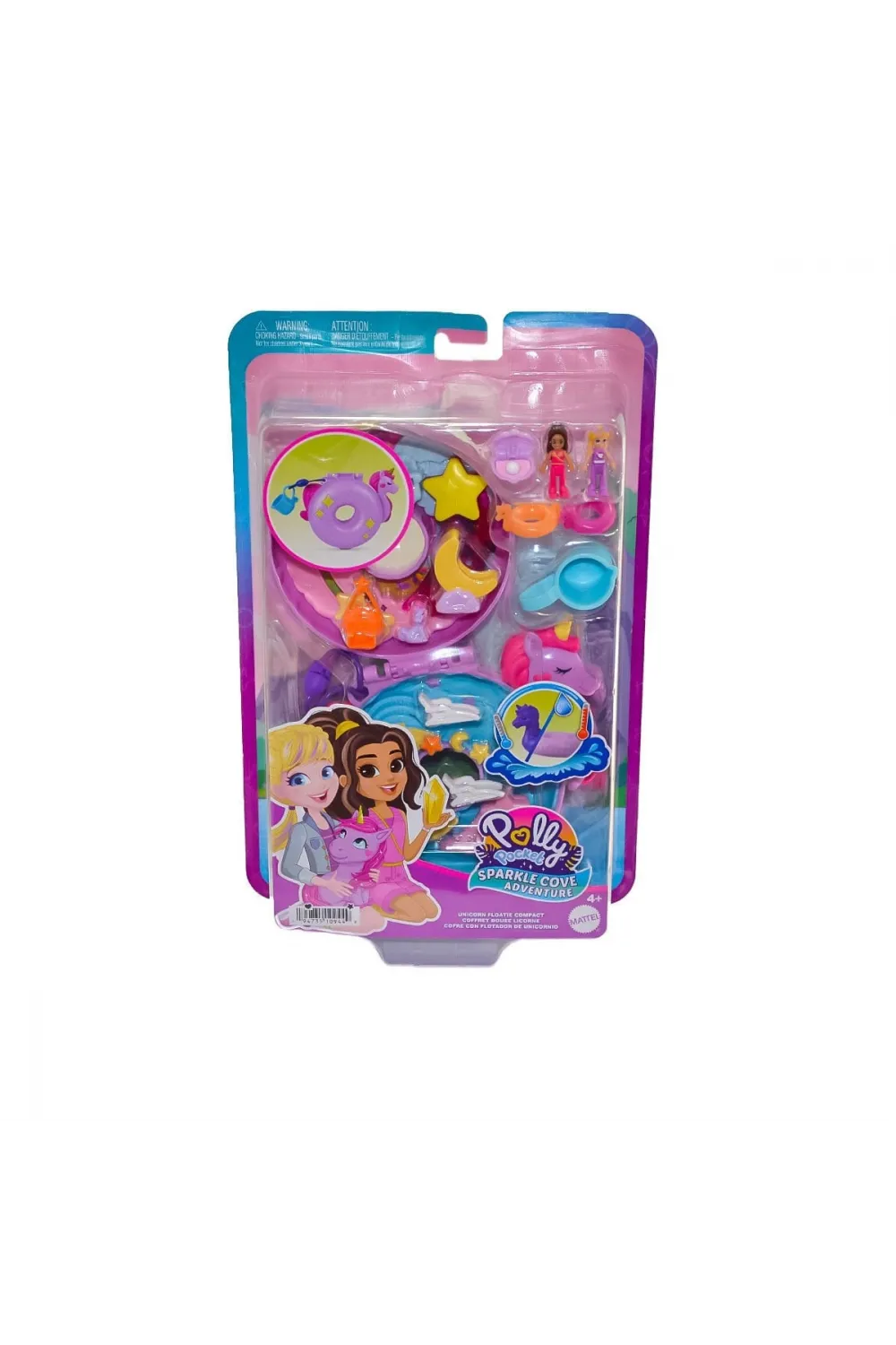 HKV34 Polly Pocket Unicorn Temalı Oyun Seti