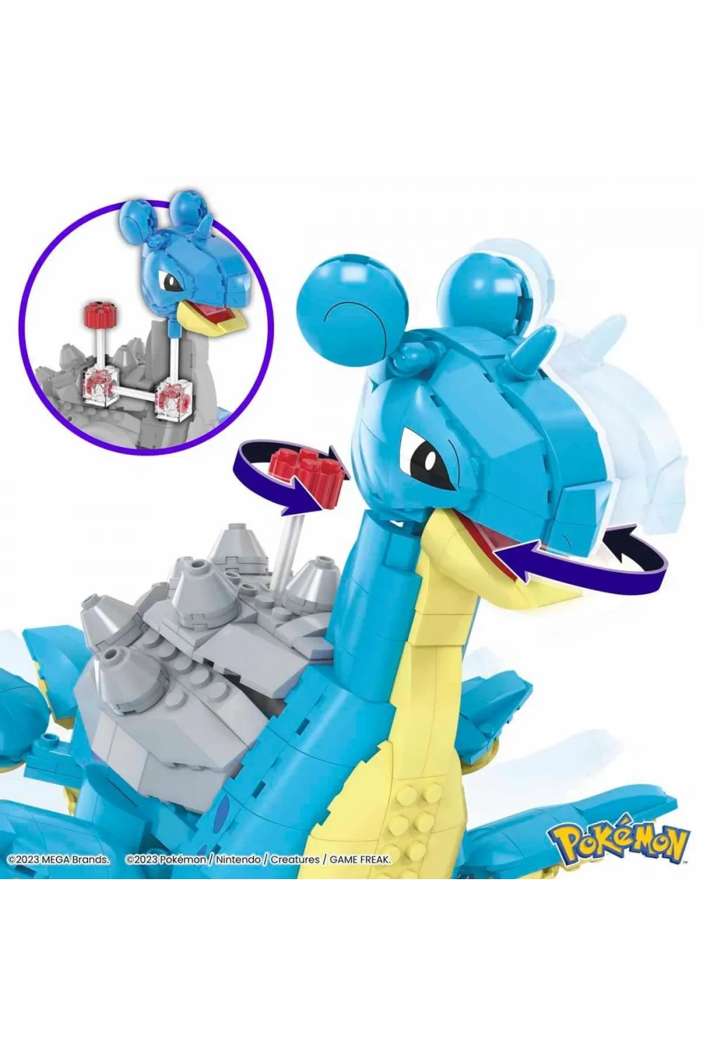 HKT26 MEGA Pokémon™ Lapras 527 parça +8 yaş