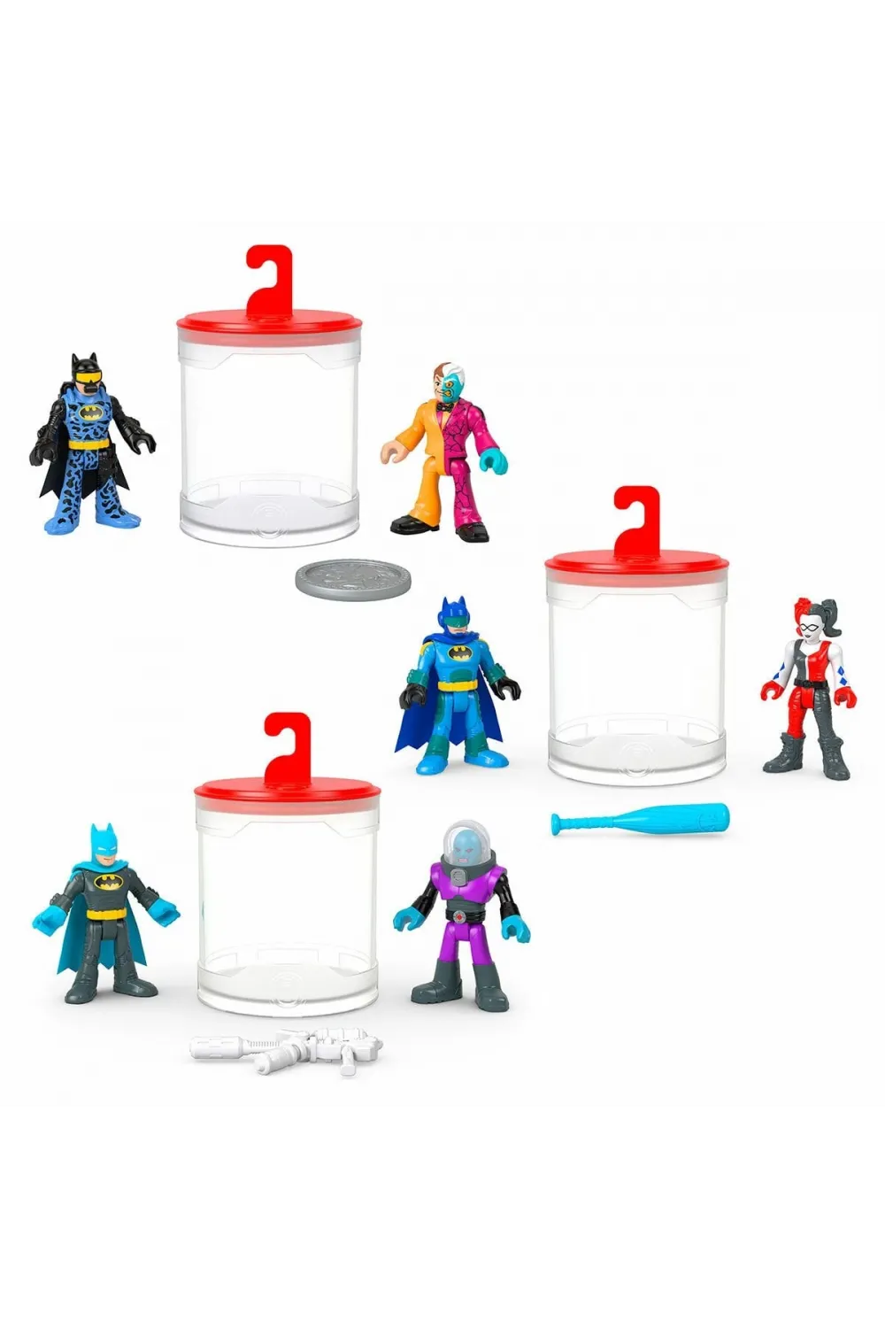 HMX60 Imaginext® DC Super Friends™Color Changers Temel Figür Seti