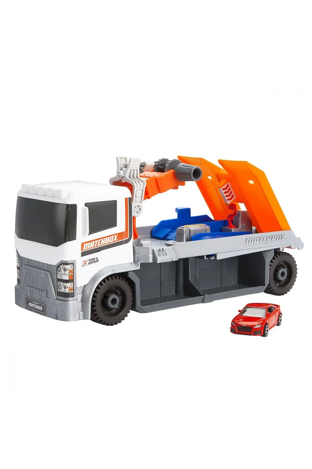 HRY43 Matchbox Aksiyon Sürücüleri - Çekici ve Tamir Kamyonu