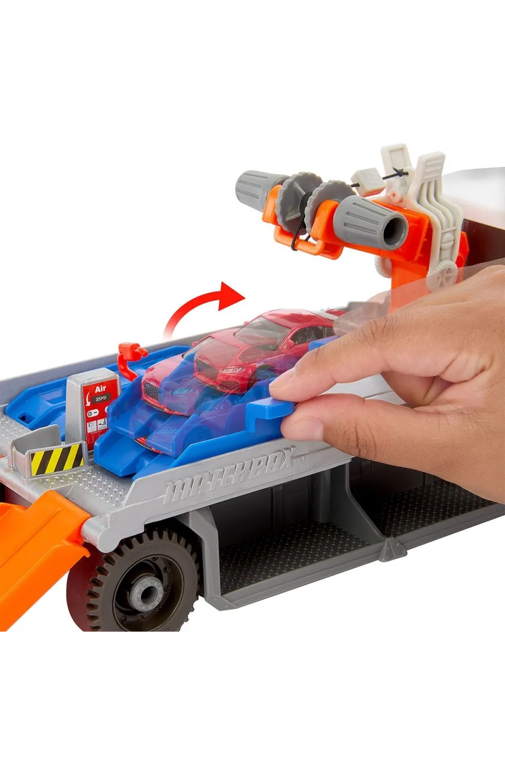 HRY43 Matchbox Aksiyon Sürücüleri - Çekici ve Tamir Kamyonu