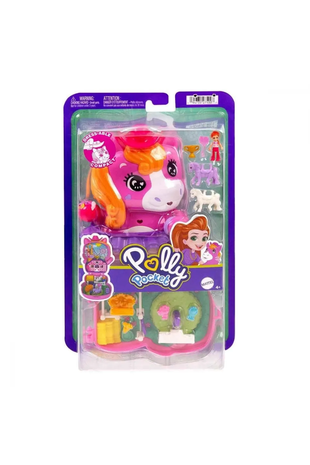JFG56 Polly Pocket ve Maceraları Mikro Oyun Seti