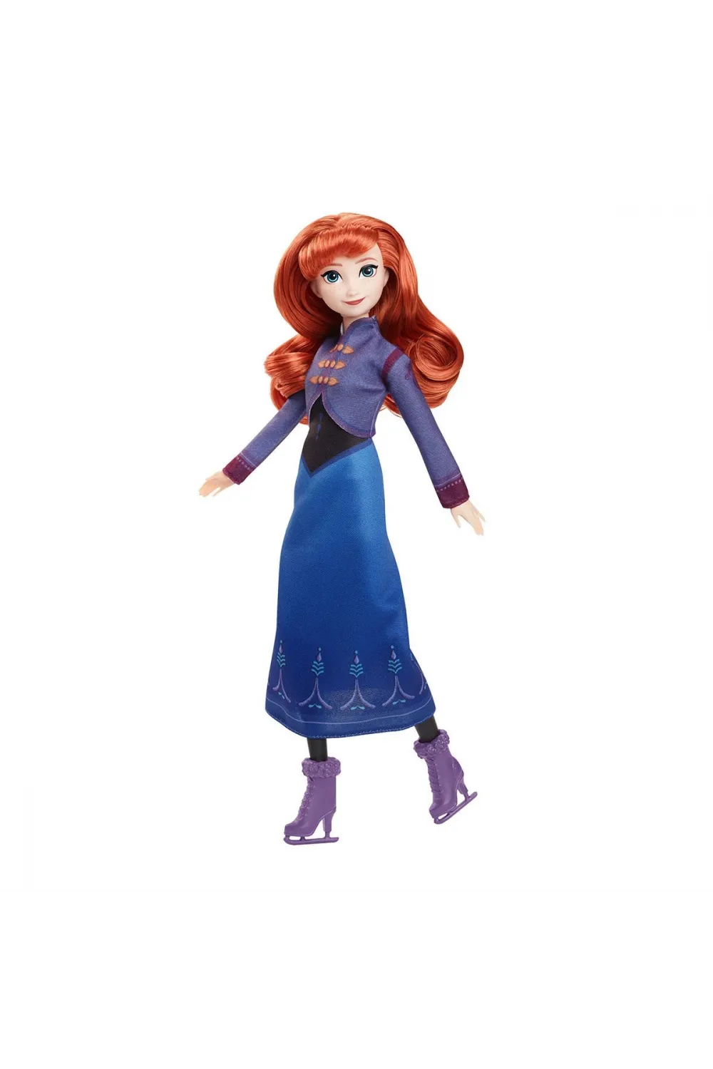 JBG54 Disney Karlar Ülkesi Buz Pateni Temalı Anna Bebek