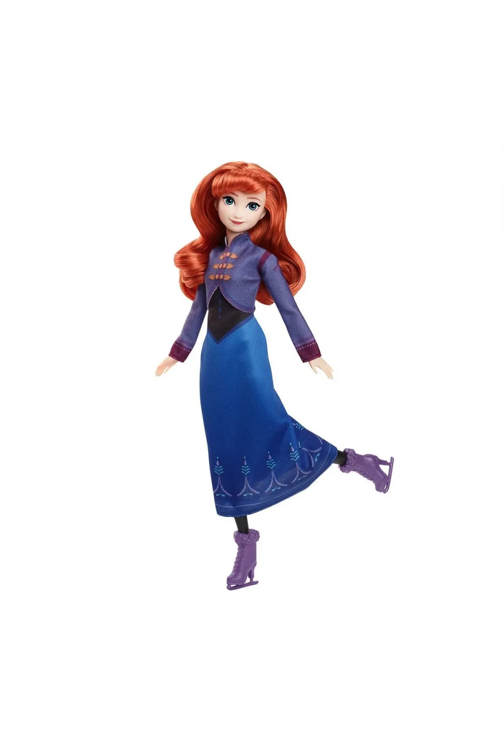 JBG54 Disney Karlar Ülkesi Buz Pateni Temalı Anna Bebek