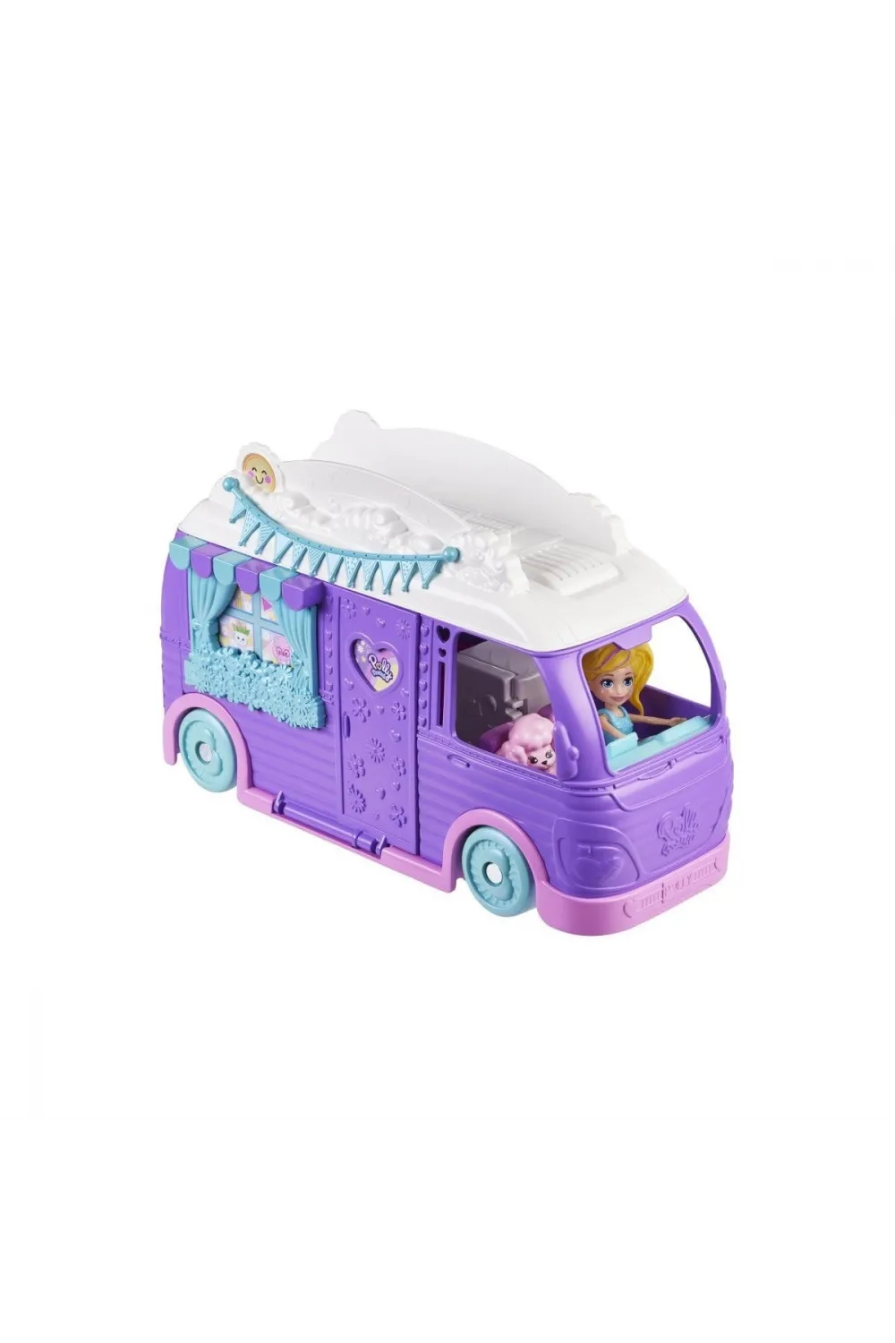JCC32 Polly Pocket Eğlenceli Karavan Oyun Seti