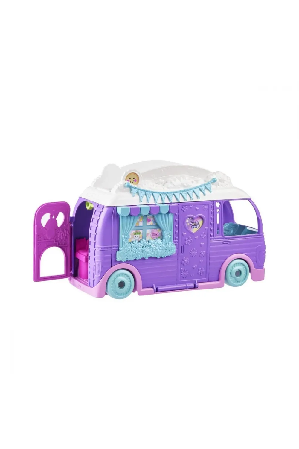 JCC32 Polly Pocket Eğlenceli Karavan Oyun Seti