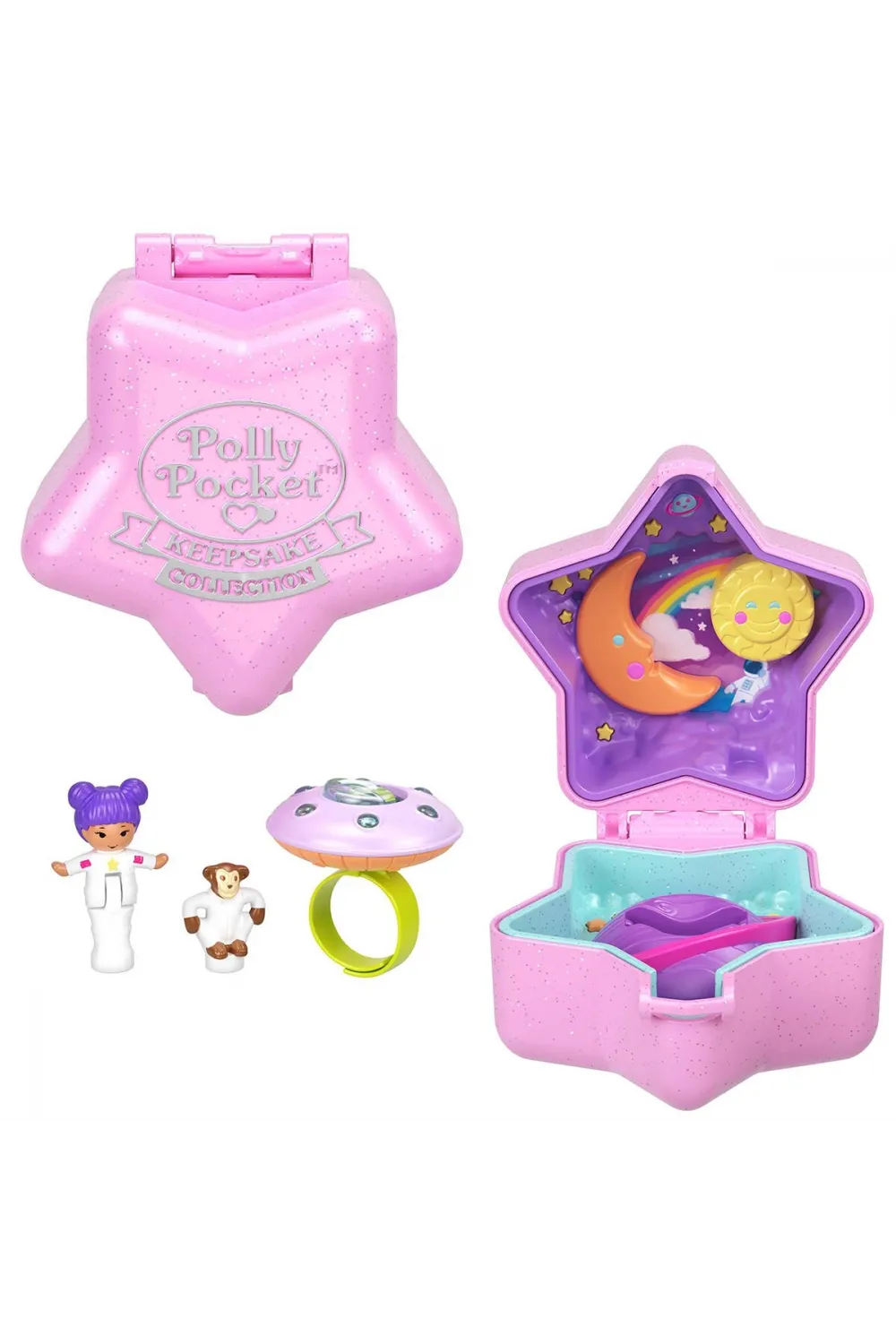 JCB24 Polly Pocket Yüzük Kutusu Oyun Seti