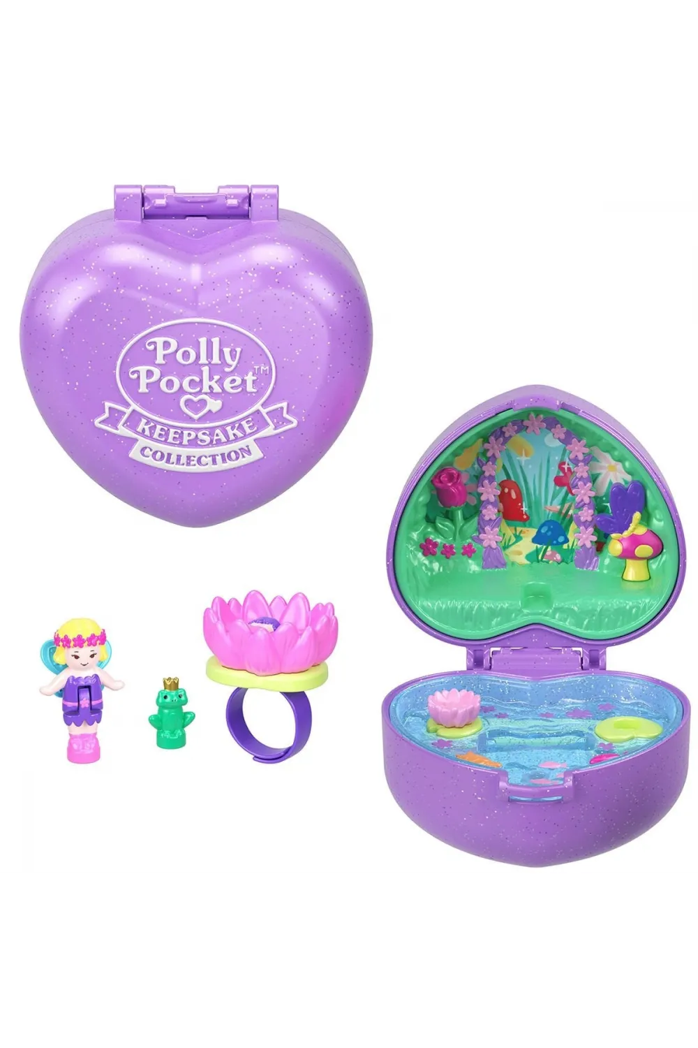 JCB24 Polly Pocket Yüzük Kutusu Oyun Seti