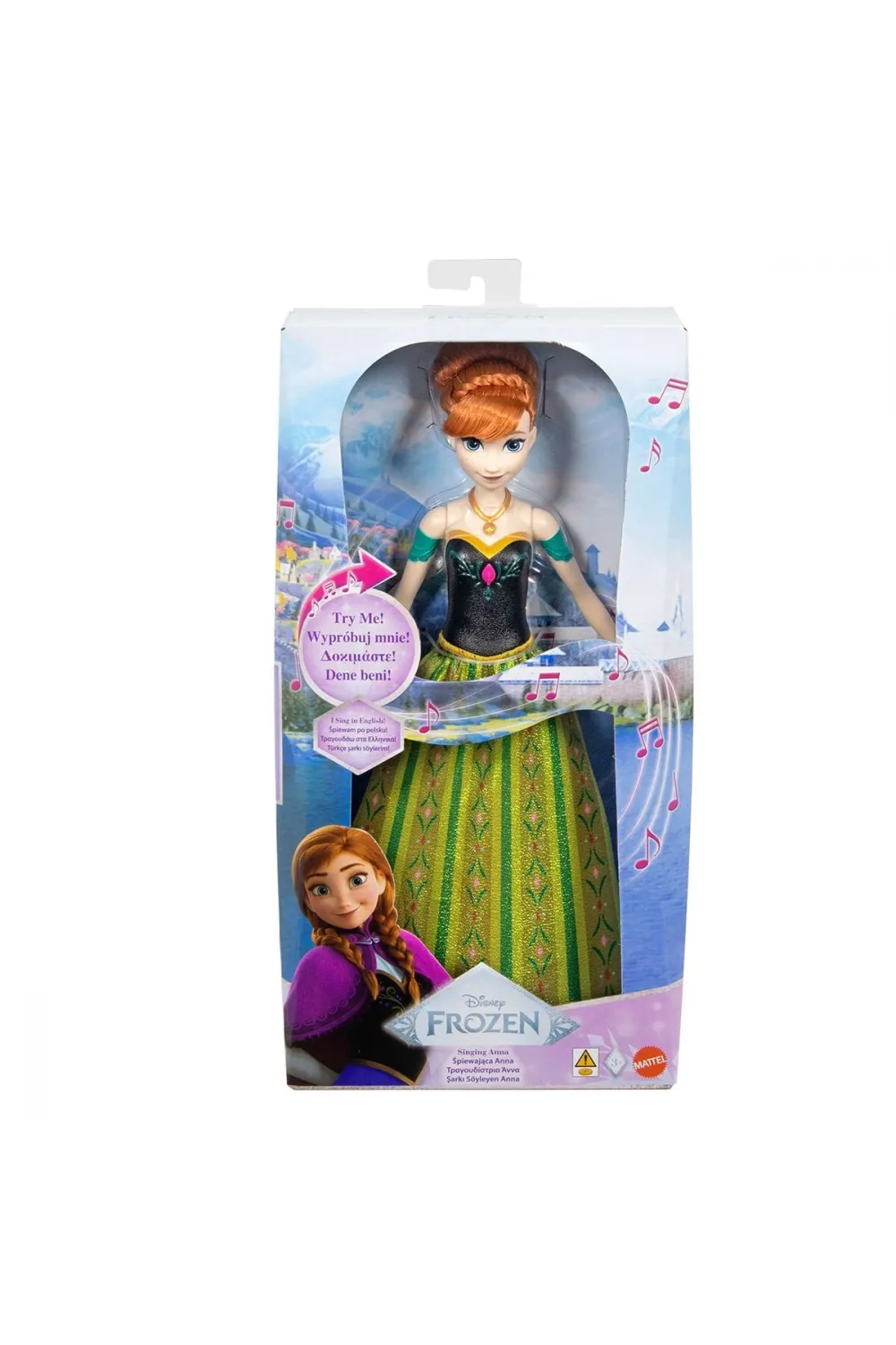 JDX53 Disney Frozen Şarkı Söyleyen Anna