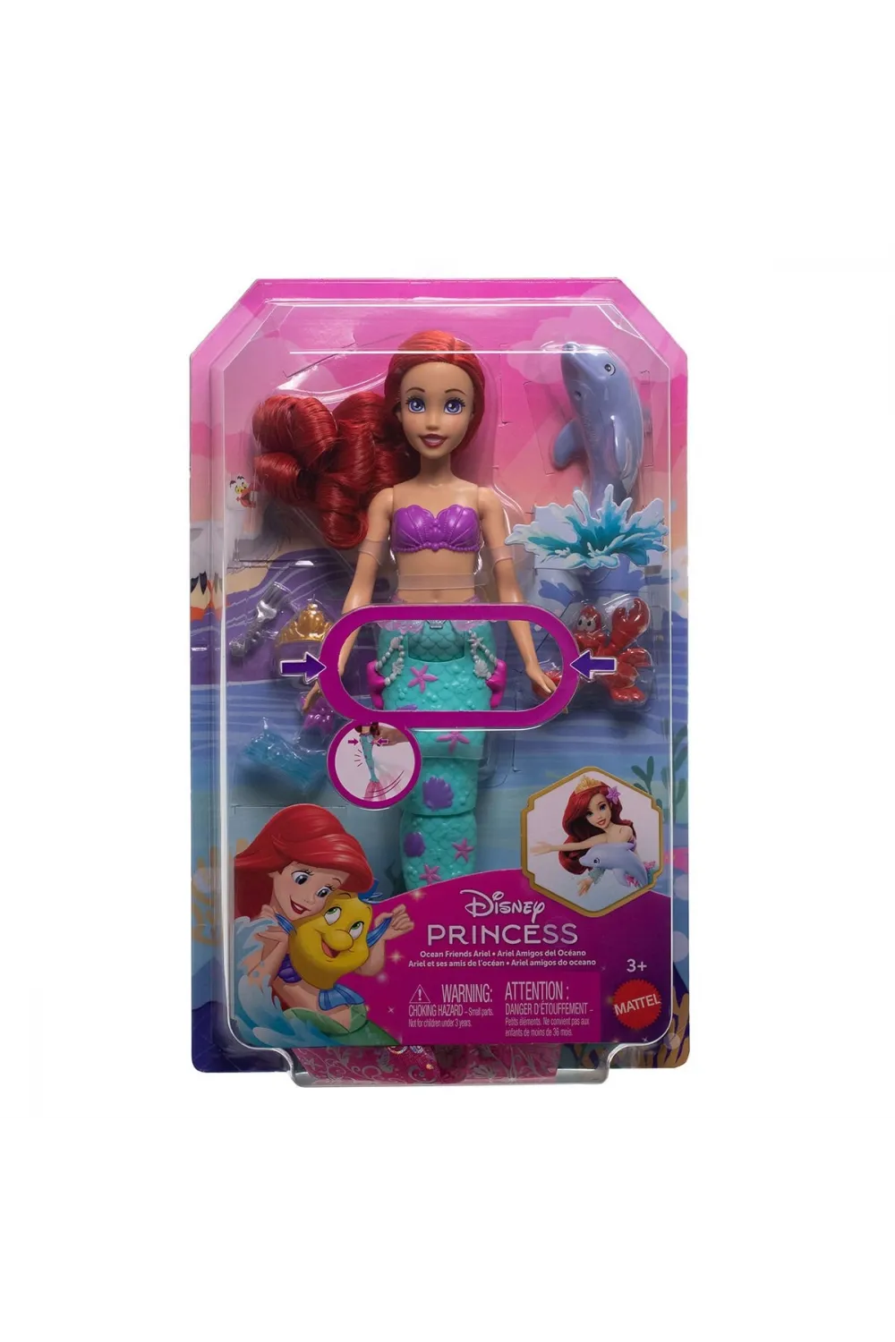 JFC39 Disney Prensesi - Ariel ve Okyanustaki Dostlarım