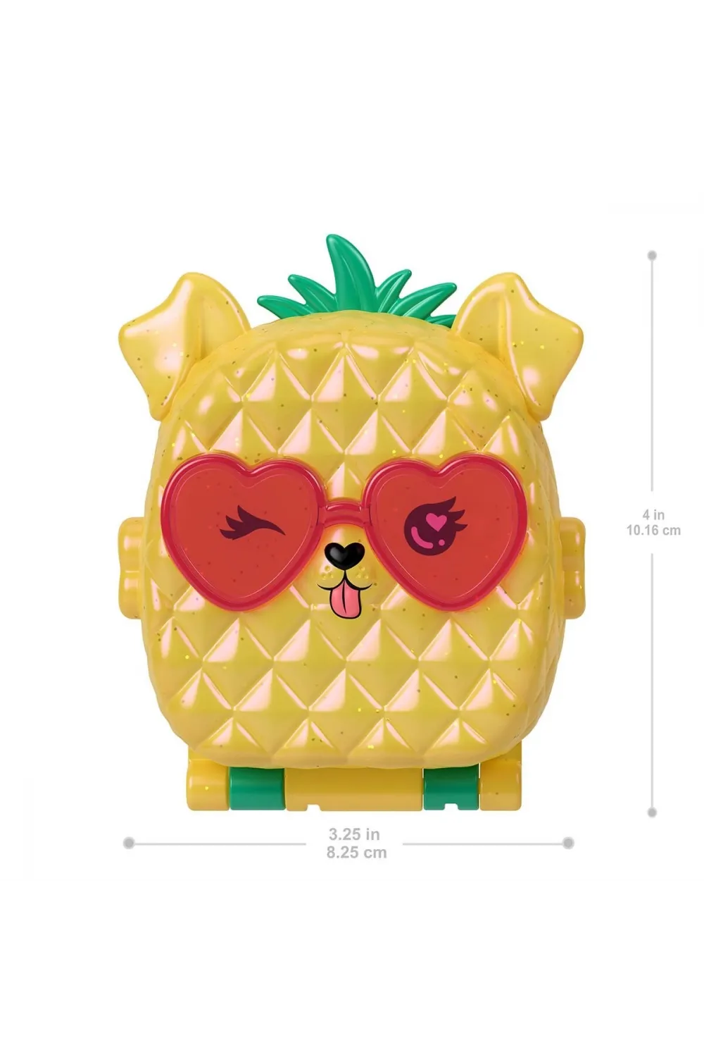JFV00 Polly Pocket Ananas Köpekçik Plajı Mini Oyun Seti