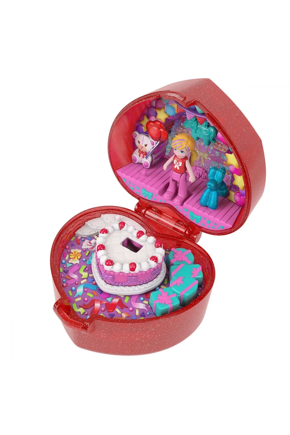 JGK21 Polly Pocket Mattel 80. Yıl Yüzük Kutusu