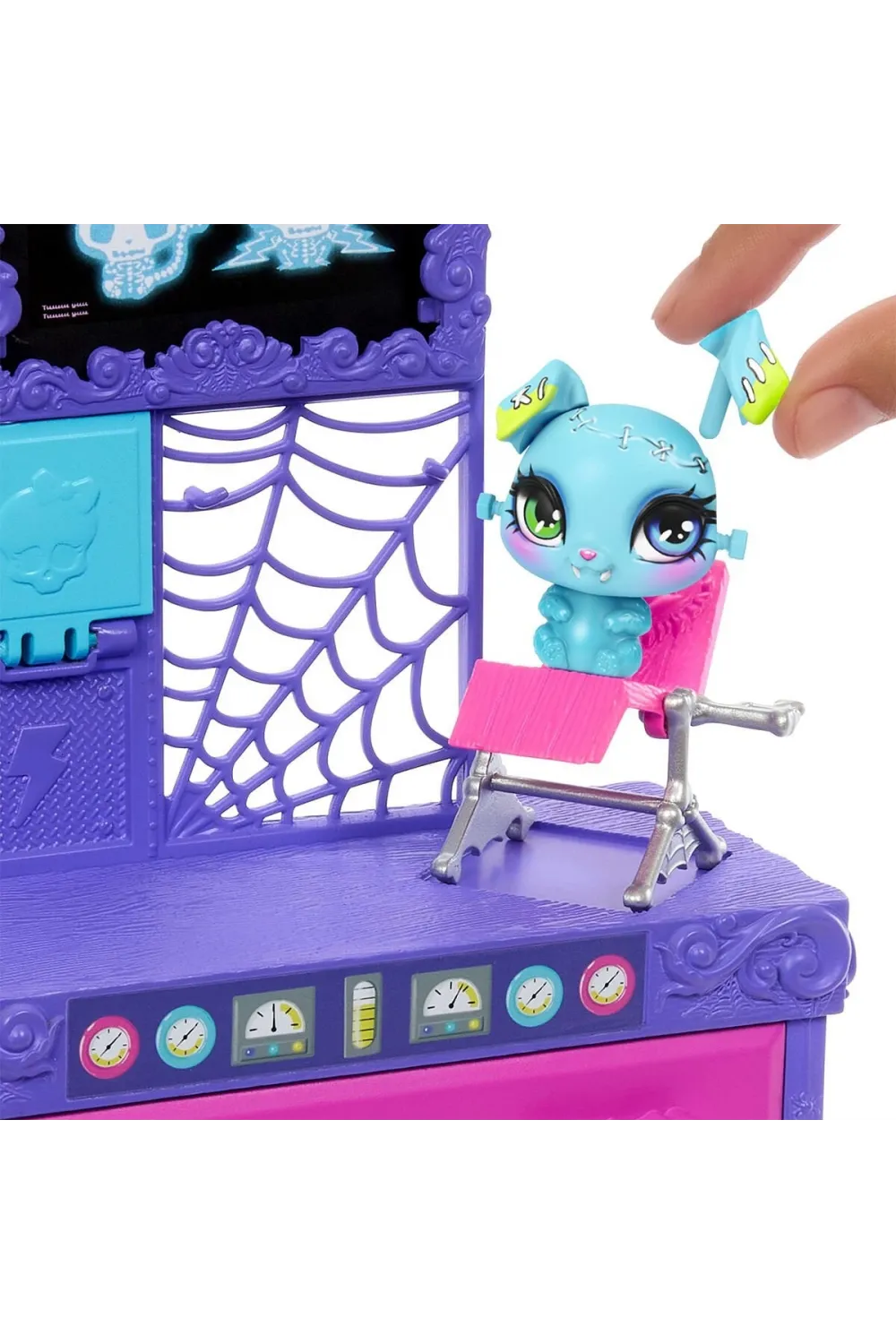 JBF18 Monster High Frankie Stein Evcil Hayvan Kiti