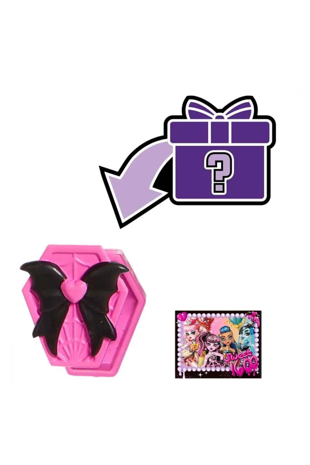 JBG73 Monster High Korkunç Tatlı Doğum Günü