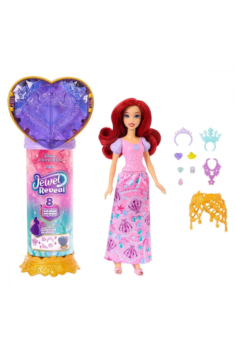 JHL49 Disney Prenses Sürpriz Takılar - Ariel