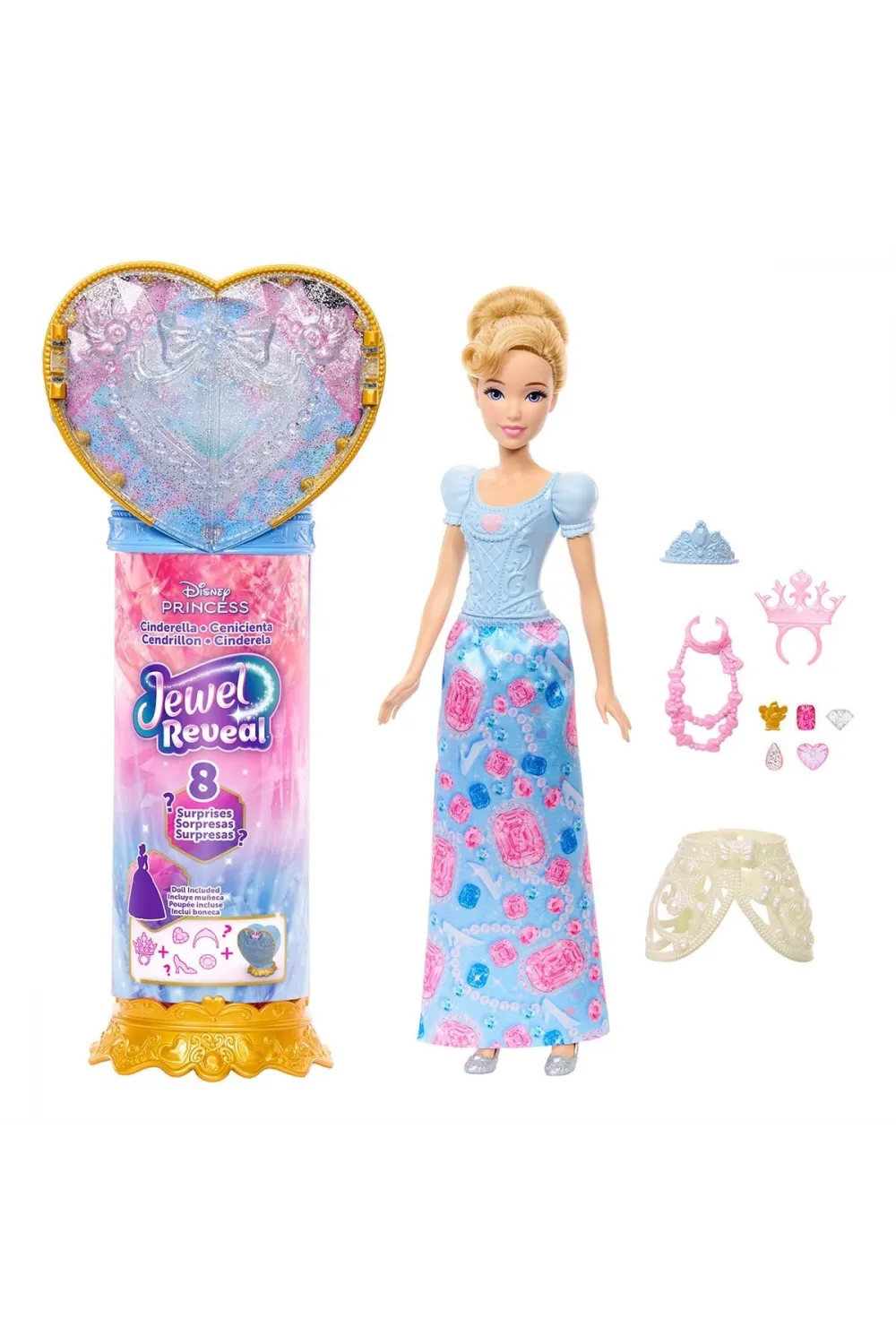 JHL50 Disney Prenses Sürpriz Takılar - Cinderella
