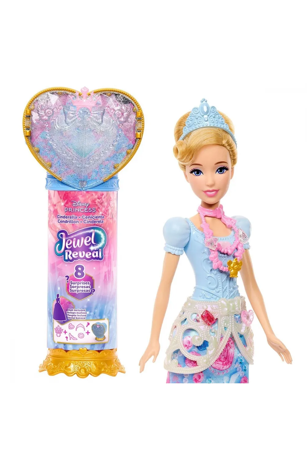 JHL50 Disney Prenses Sürpriz Takılar - Cinderella
