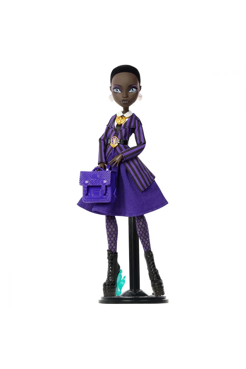 JDR71 Monster High Koleksiyon - Wednesday Bianca Bebek