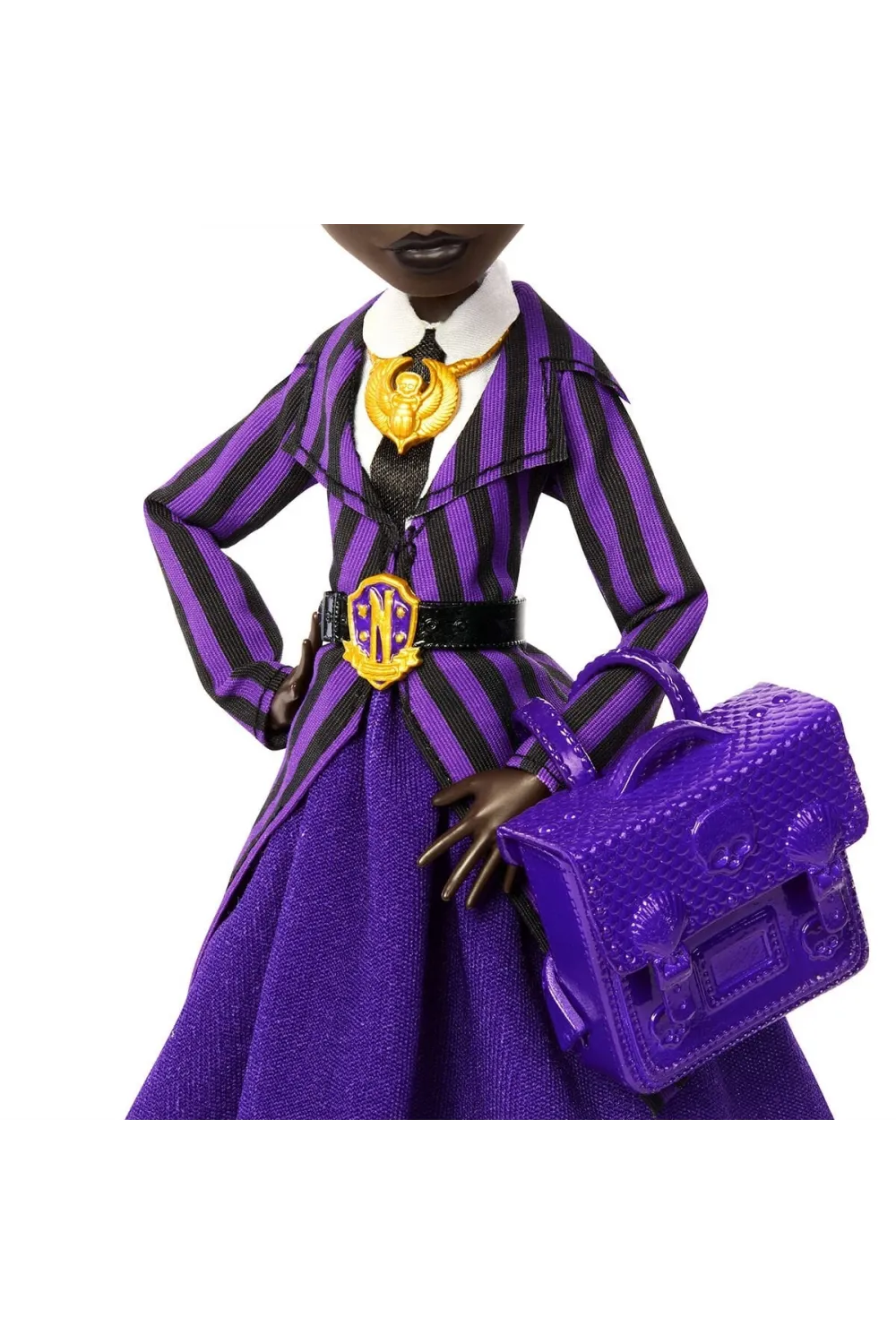 JDR71 Monster High Koleksiyon - Wednesday Bianca Bebek