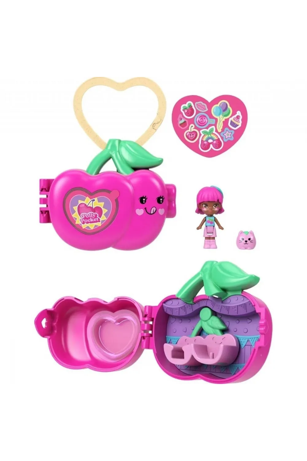 JKC86 Polly Pocket - Meyve Temalı Sürpriz Set