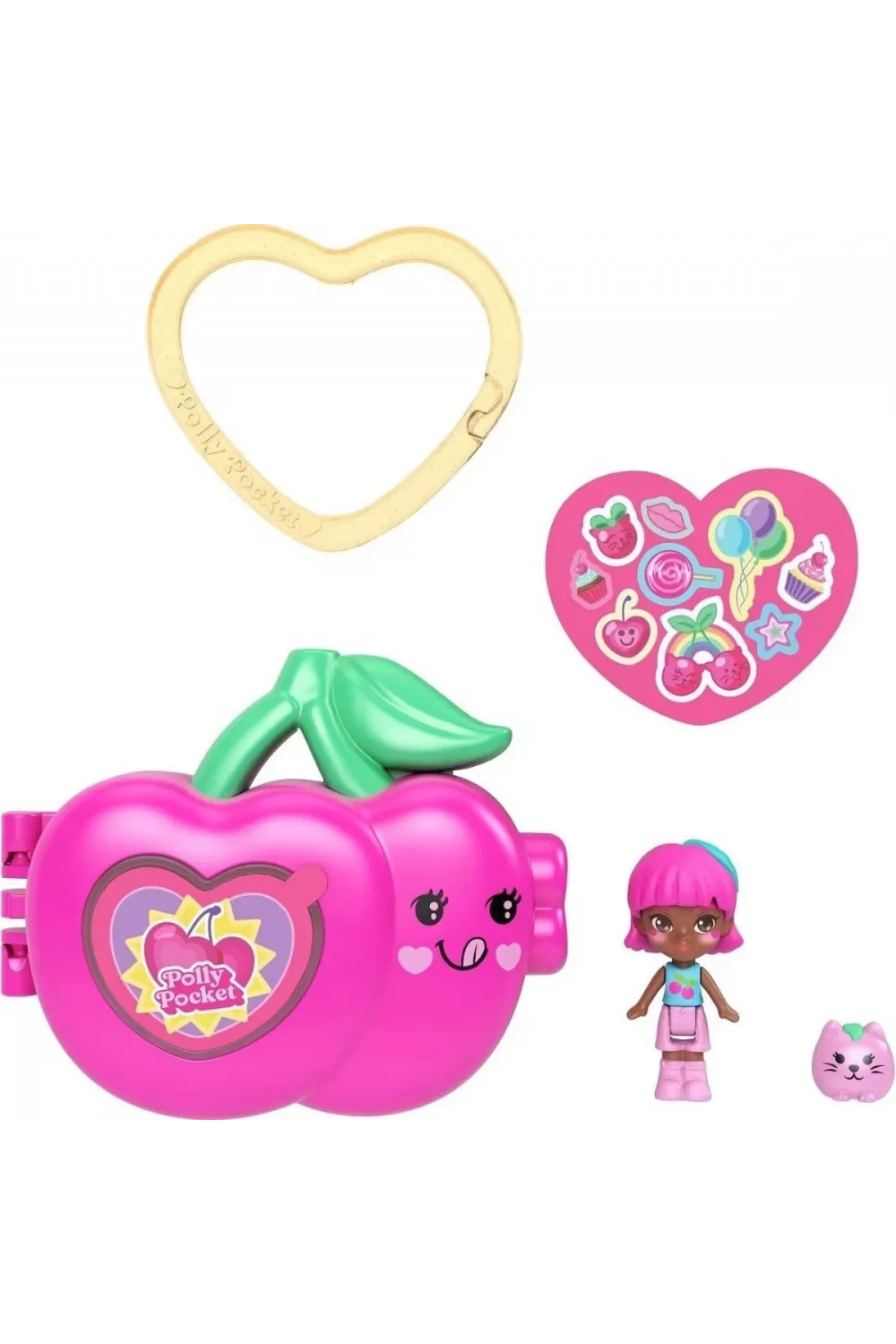 JKC86 Polly Pocket - Meyve Temalı Sürpriz Set
