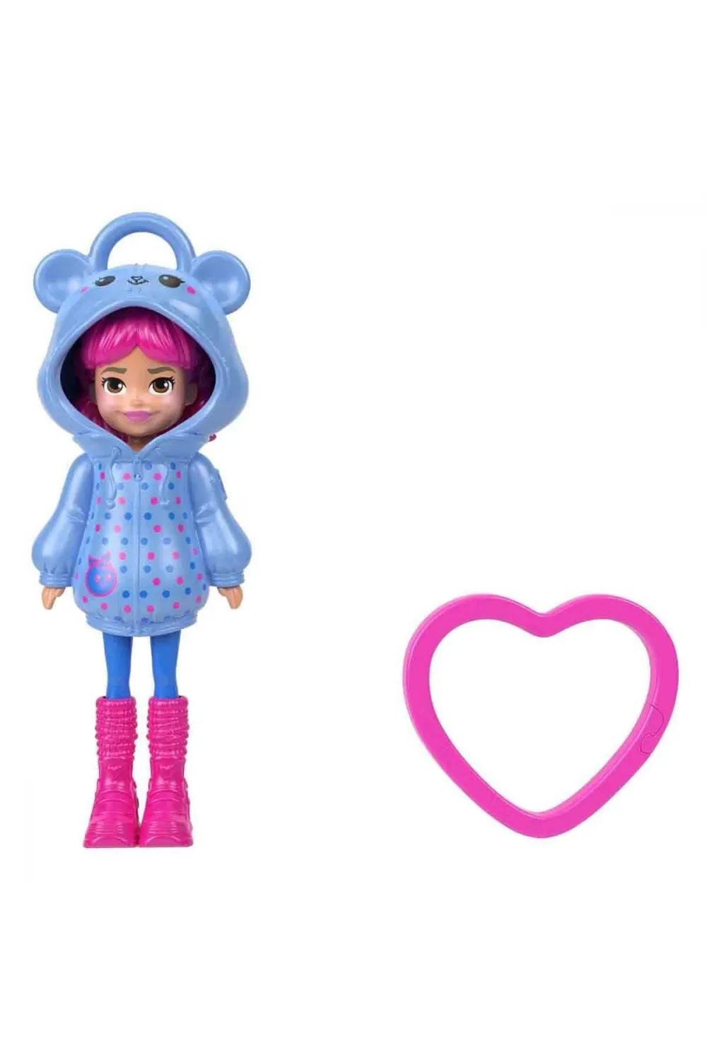 JMN38 Polly Pocket Kapüşonlu Bebekler