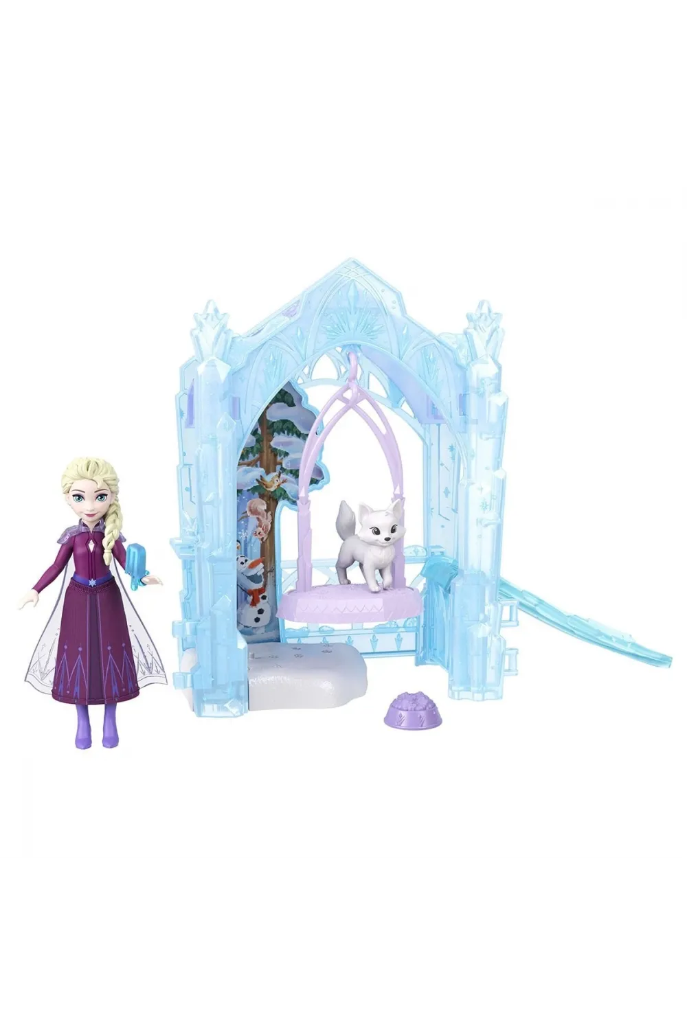 JFG29 Disney Frozen II Elsanın Mini Buzdan Kalesi