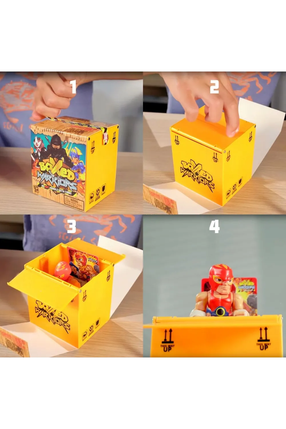 78372 Necotoys, Boxed Warriors Dövüşçüler Sürpriz Paket