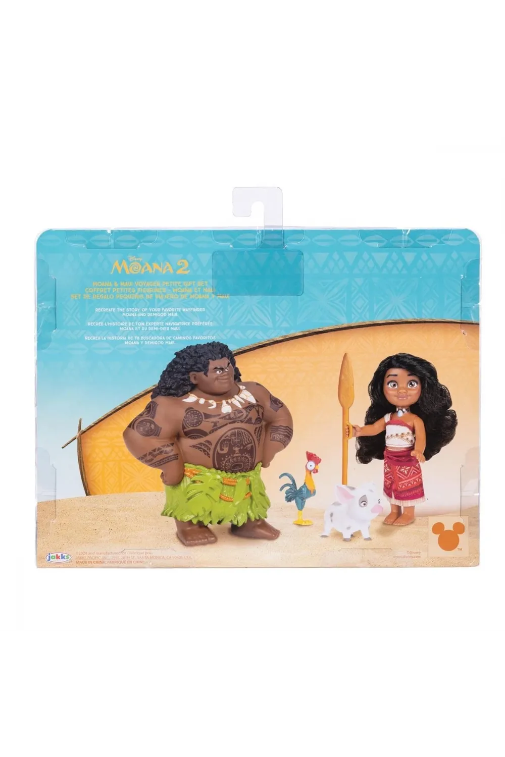 JKP 237556 Disney Moana - 15 cm Maui & Moana ve Arkadaşları  Set