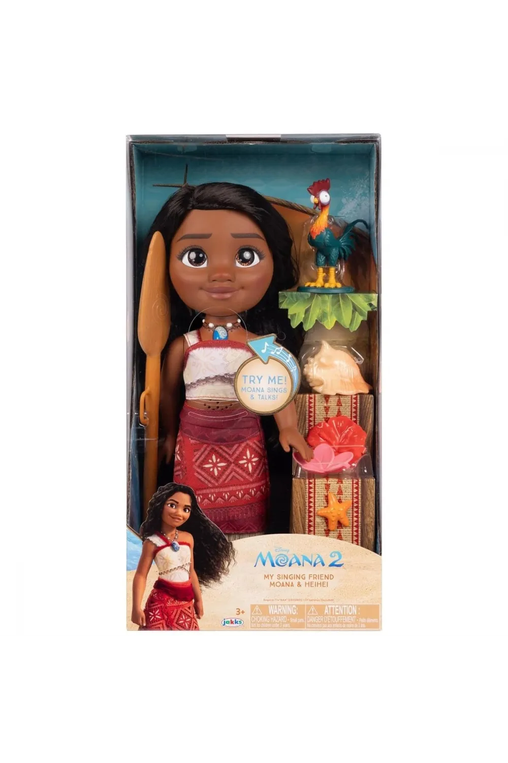 JKP 237581 Disney Moana - Moana Şarkı Söyleyen Bebek 38 cm