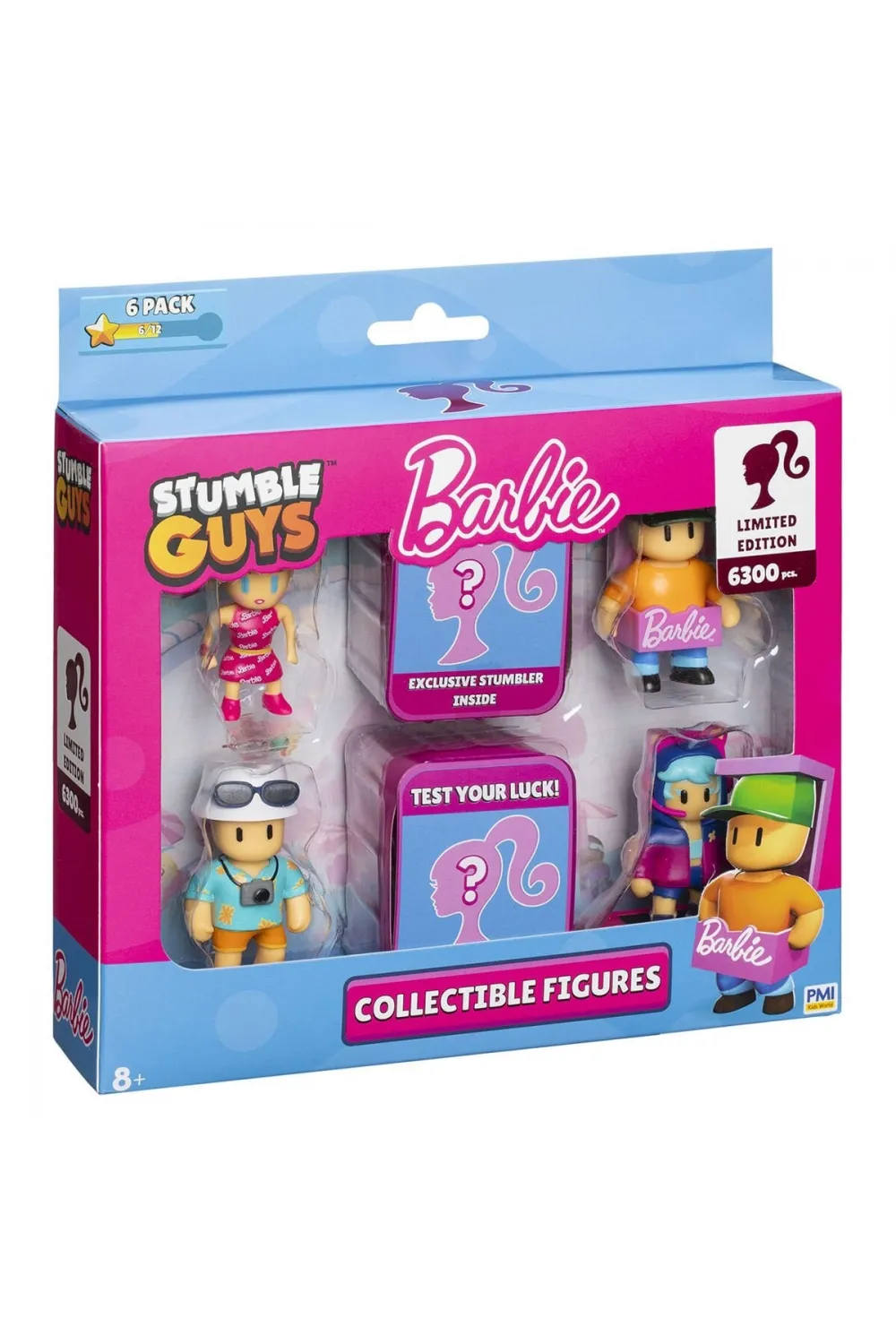 PMI SGB2060 STUMBLE GUYS BARBIE FİGÜR 6LI SET
