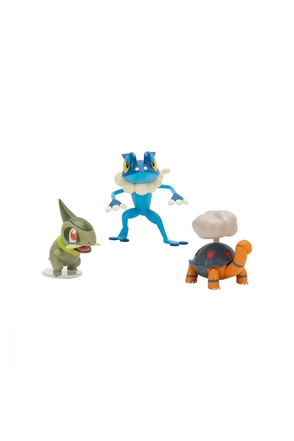POK 95155-D Pokemon Battle 3lü Figür Seti Asorti