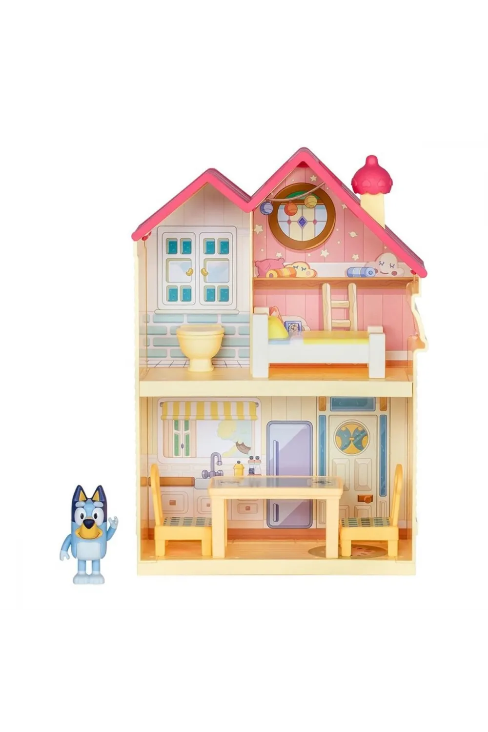 BLUEY 17614 Bluey Mini Ev ve Figür Oyun Seti