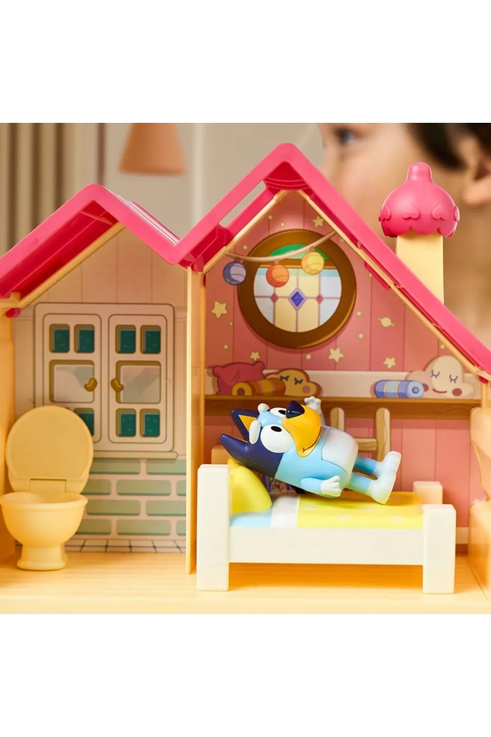 BLUEY 17614 Bluey Mini Ev ve Figür Oyun Seti