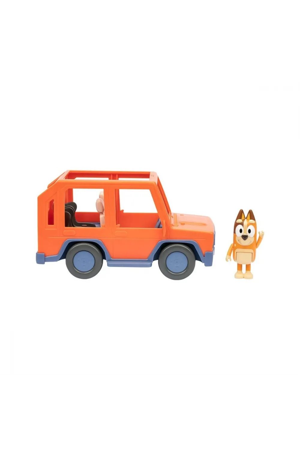 BLUEY 17661 Bluey 4x4 Büyük Araç ve Chilli Figür Set