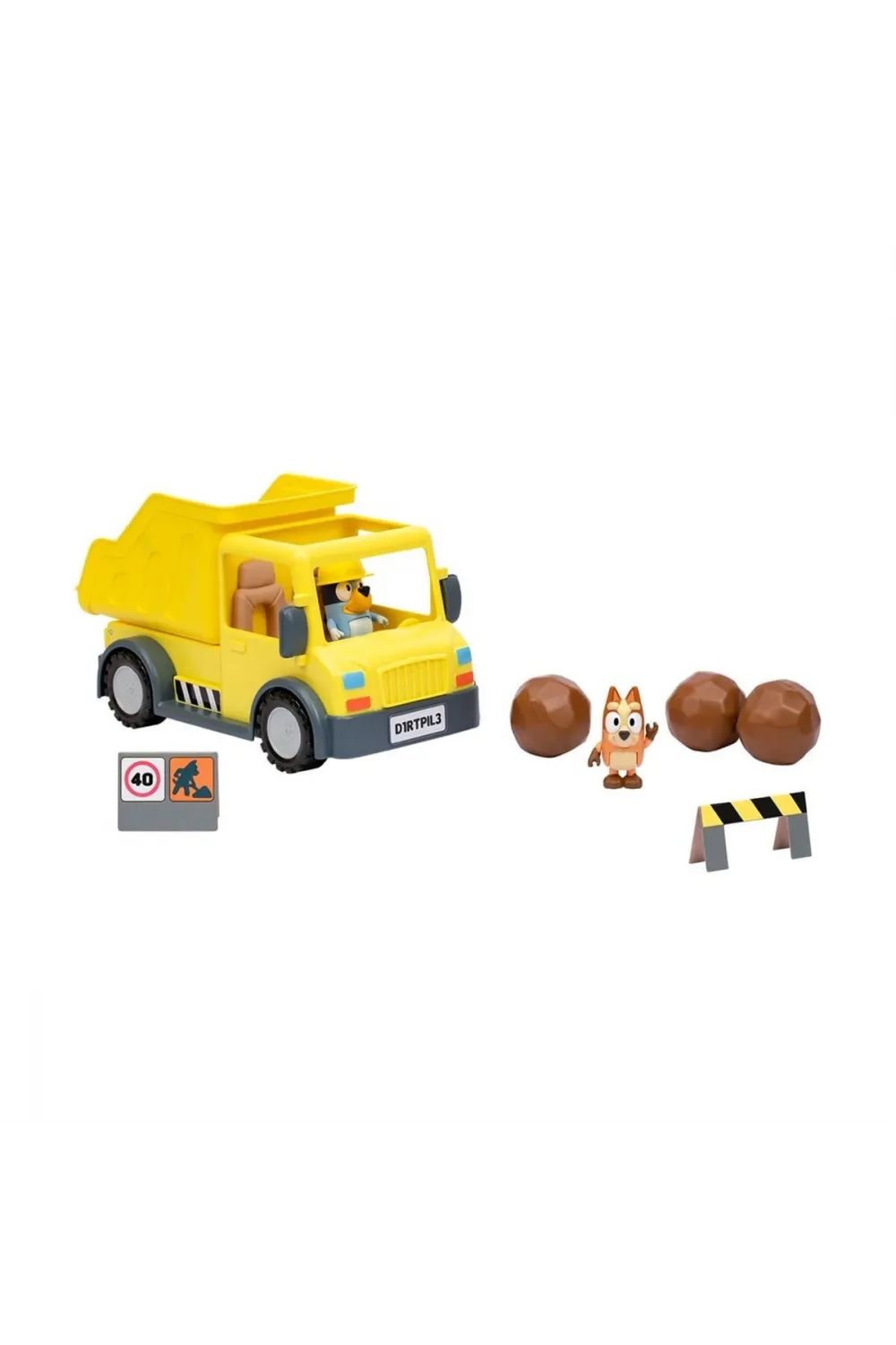 BLUEY 17673 Bluey Damperli Kamyon ve Figür Oyun Seti