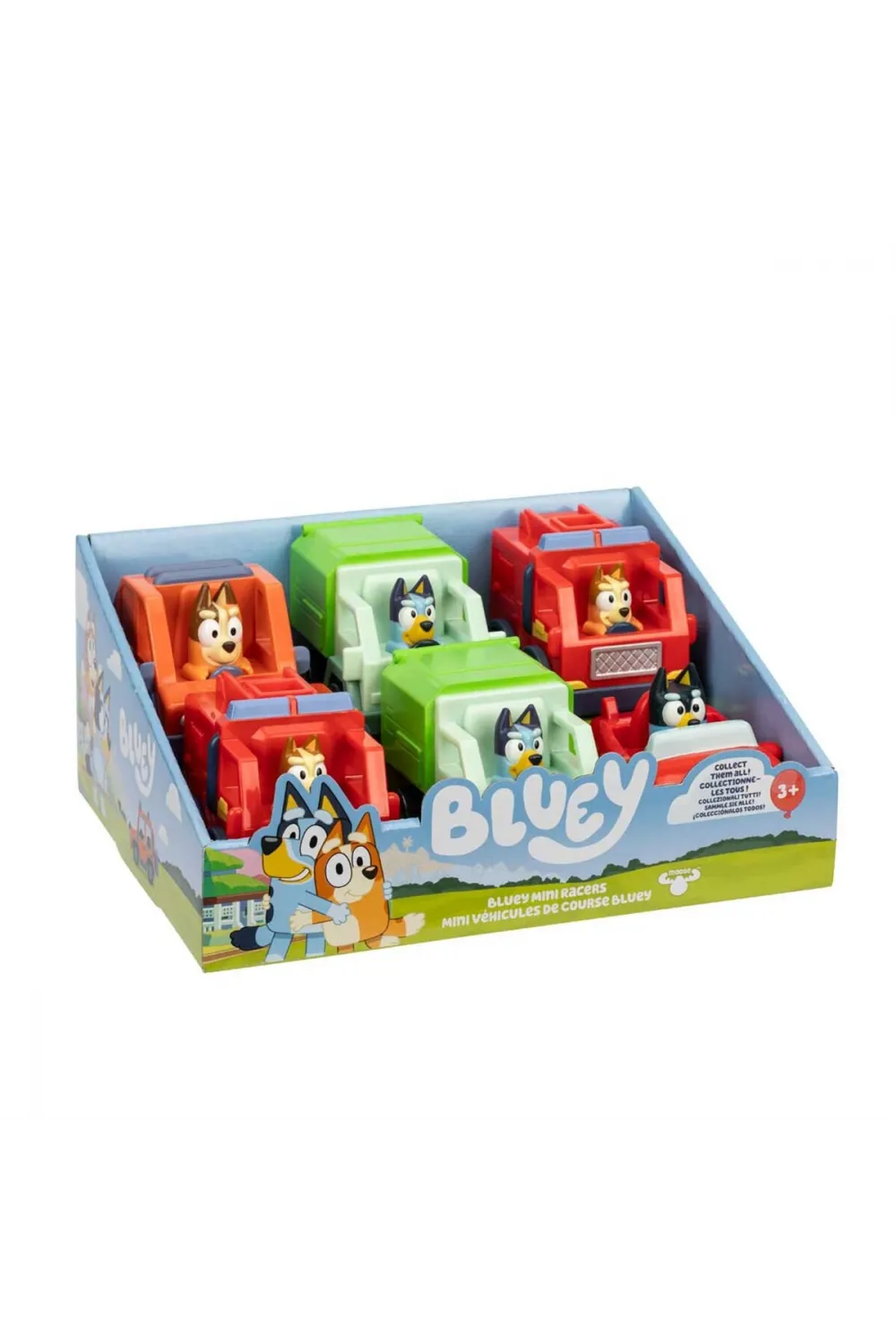 BLUEY 18066 Bluey Figürlü Mini Araçlar - Asorti(Belirtilen fiyat, tekli satış için adet fiyatıdır.)