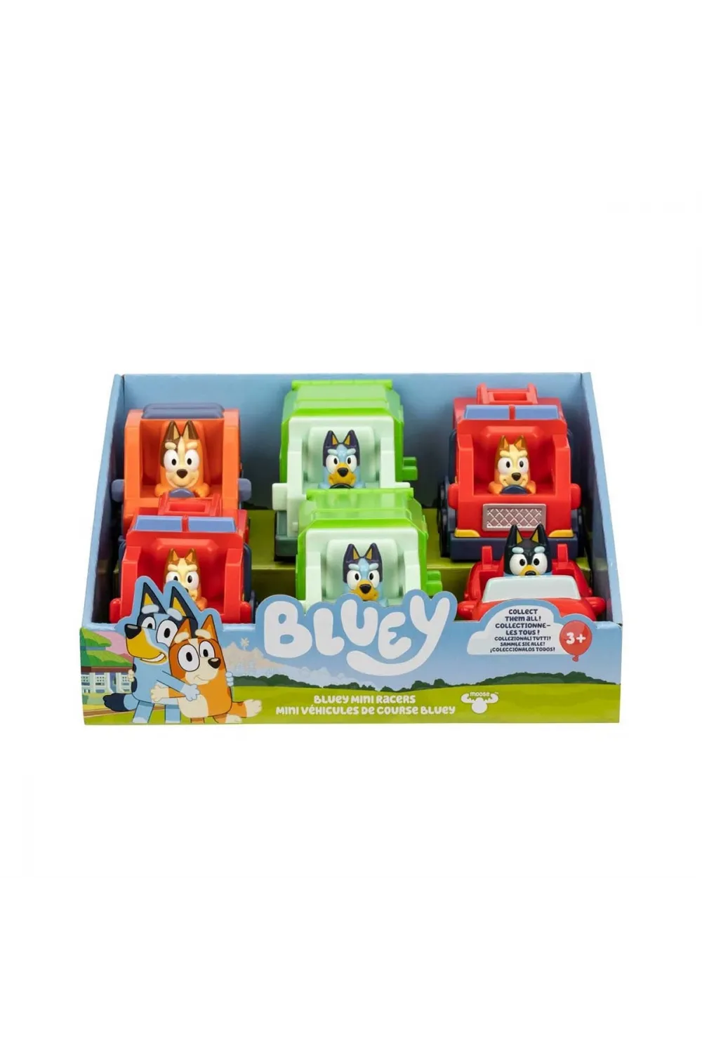 BLUEY 18066 Bluey Figürlü Mini Araçlar - Asorti(Belirtilen fiyat, tekli satış için adet fiyatıdır.)