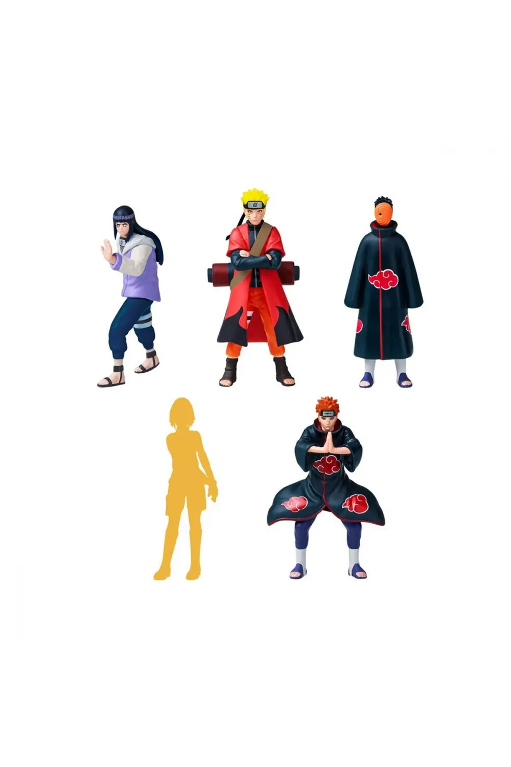 PMI/NSH2040S NARUTO 5Lİ KOLEKSİYON FİGÜR SETİ ASORTİ