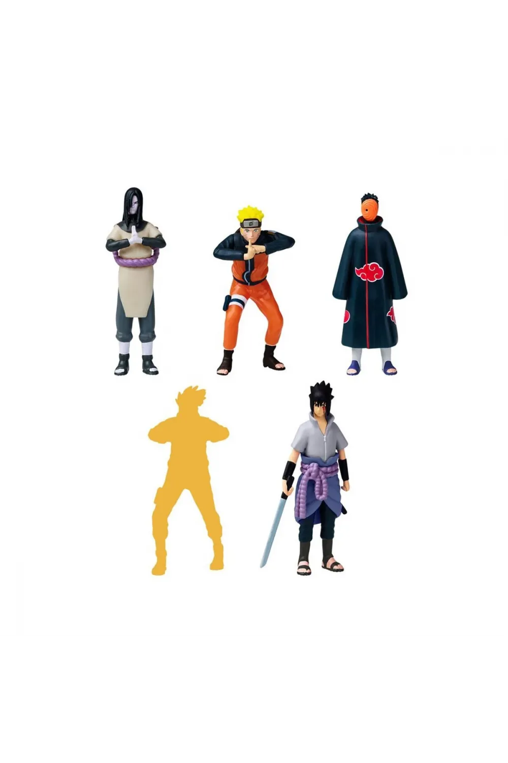 PMI/NSH2040S NARUTO 5Lİ KOLEKSİYON FİGÜR SETİ ASORTİ