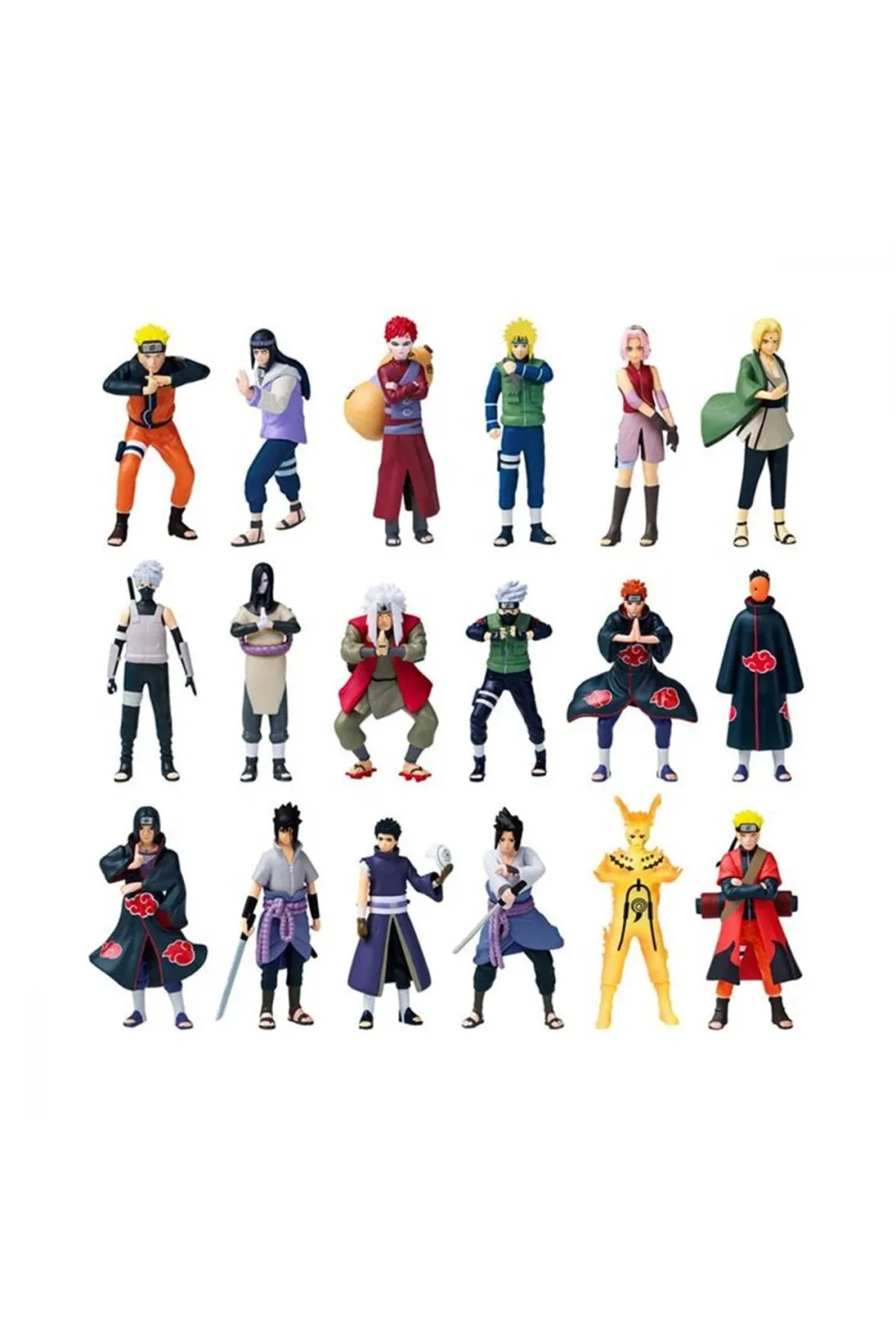 PMI NSH2005S NARUTO KOLEKSİYON FİGÜR SÜRPRİZ PAKET 24LÜ DİSPLAY